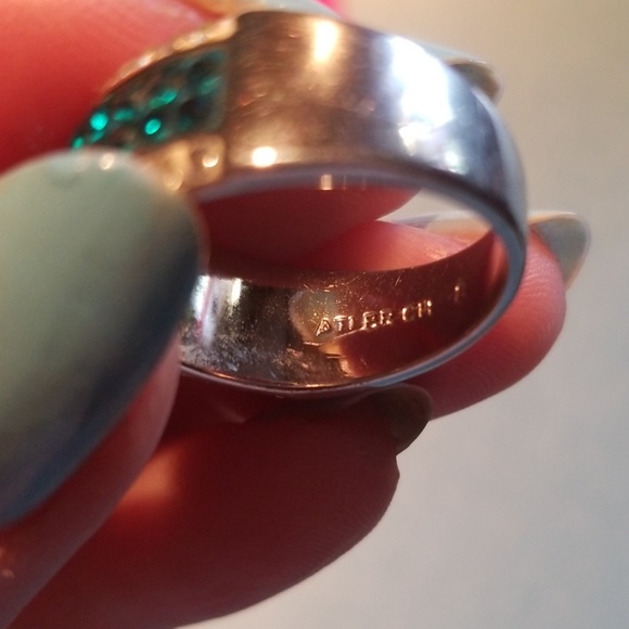 Sterling overlay ring - Picture 3 of 3